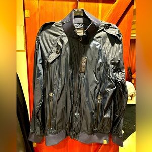 G Star Raw Blue Bomber Jacket